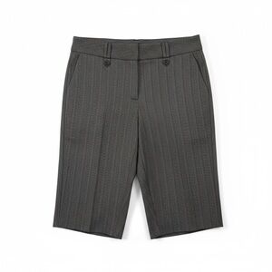 Apt. 9 Ava Dressy Trouser Bermuda Shorts in Herringbone Women’s Size 10 NWT